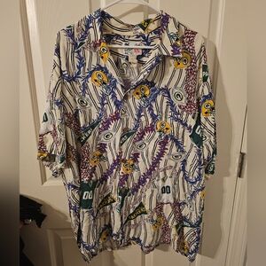 Green Bay Packers Button Down Shirt